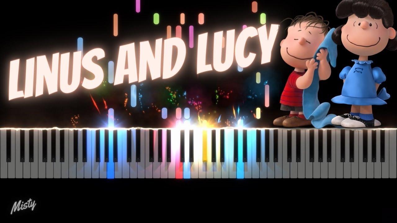 Peanuts - Linus and Lucy || Piano