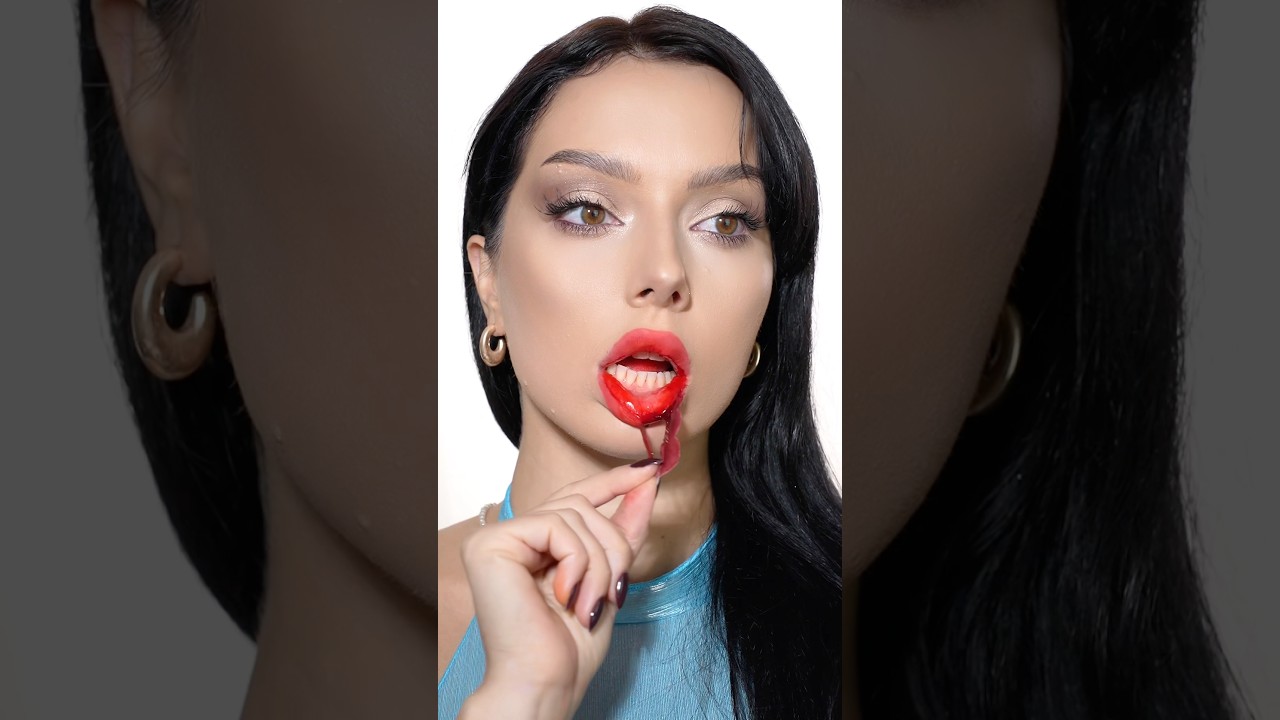 peel off lip tint 💄#makeup #makeuptips