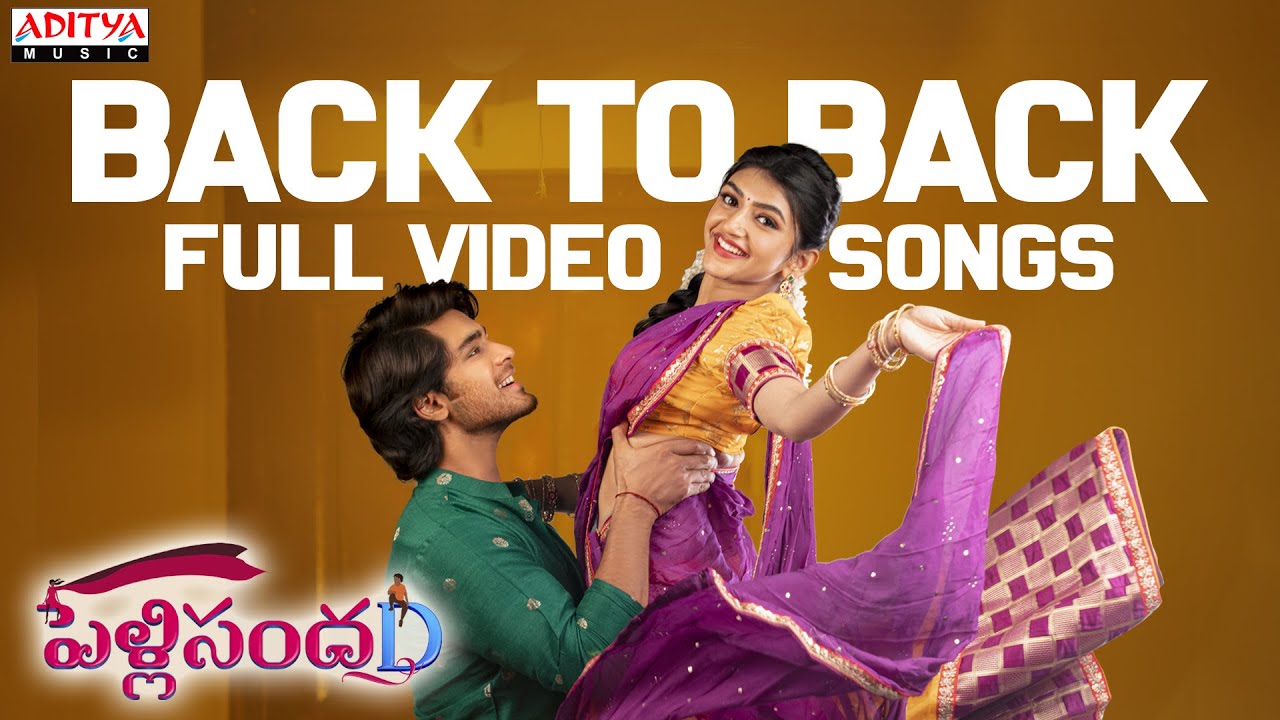 Pelli SandaD Full Songs|Video Songs Jukebox |Roshan,SreeLeela | M. M. Keeravani|Aditya MusicTelugu