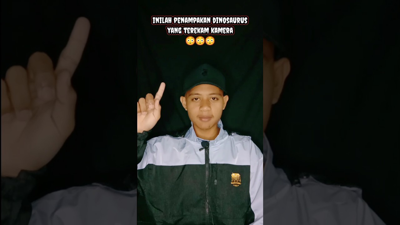 PENAMPAKAN DINOSAURUS YANG TEREKAM KAMERA # shorts