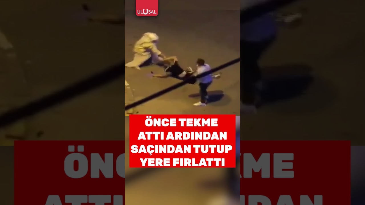 Pendik'te iki kadının kavgası kameralara böyle yansıdı #shorts #kavga #pendik #gündem #haber