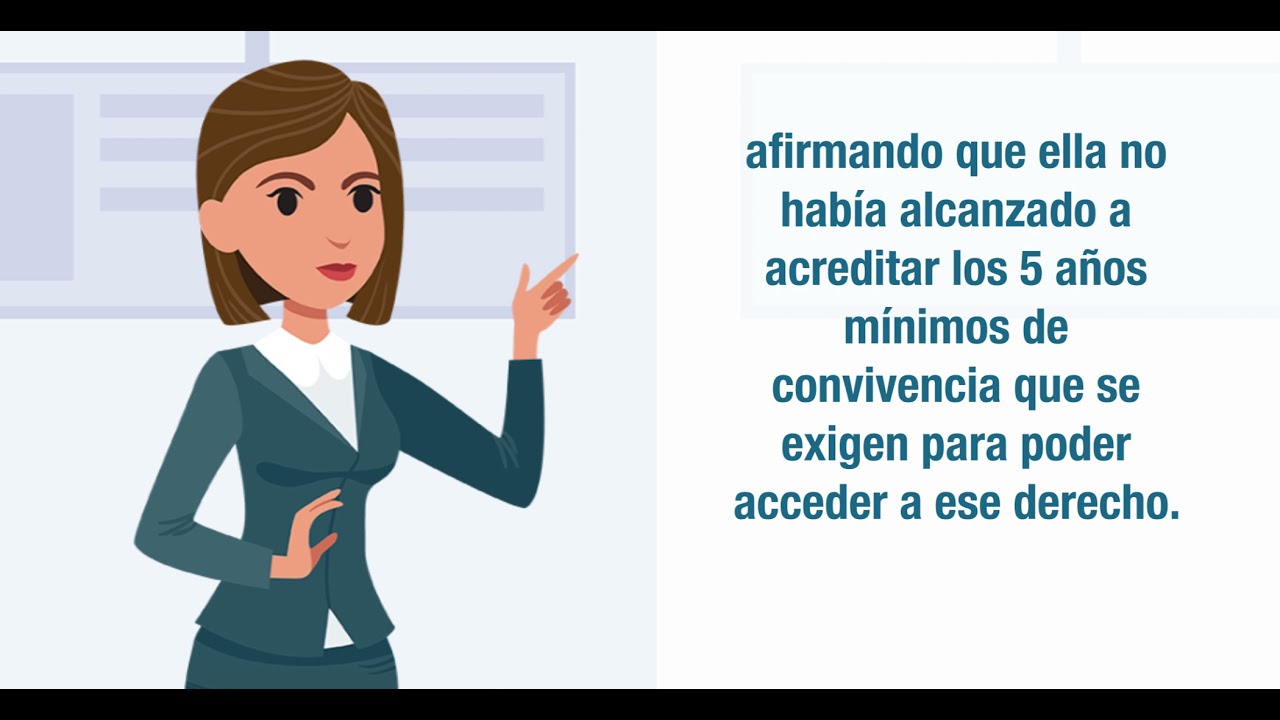 Pensión de sobrevivientes. Periodos de convivencia