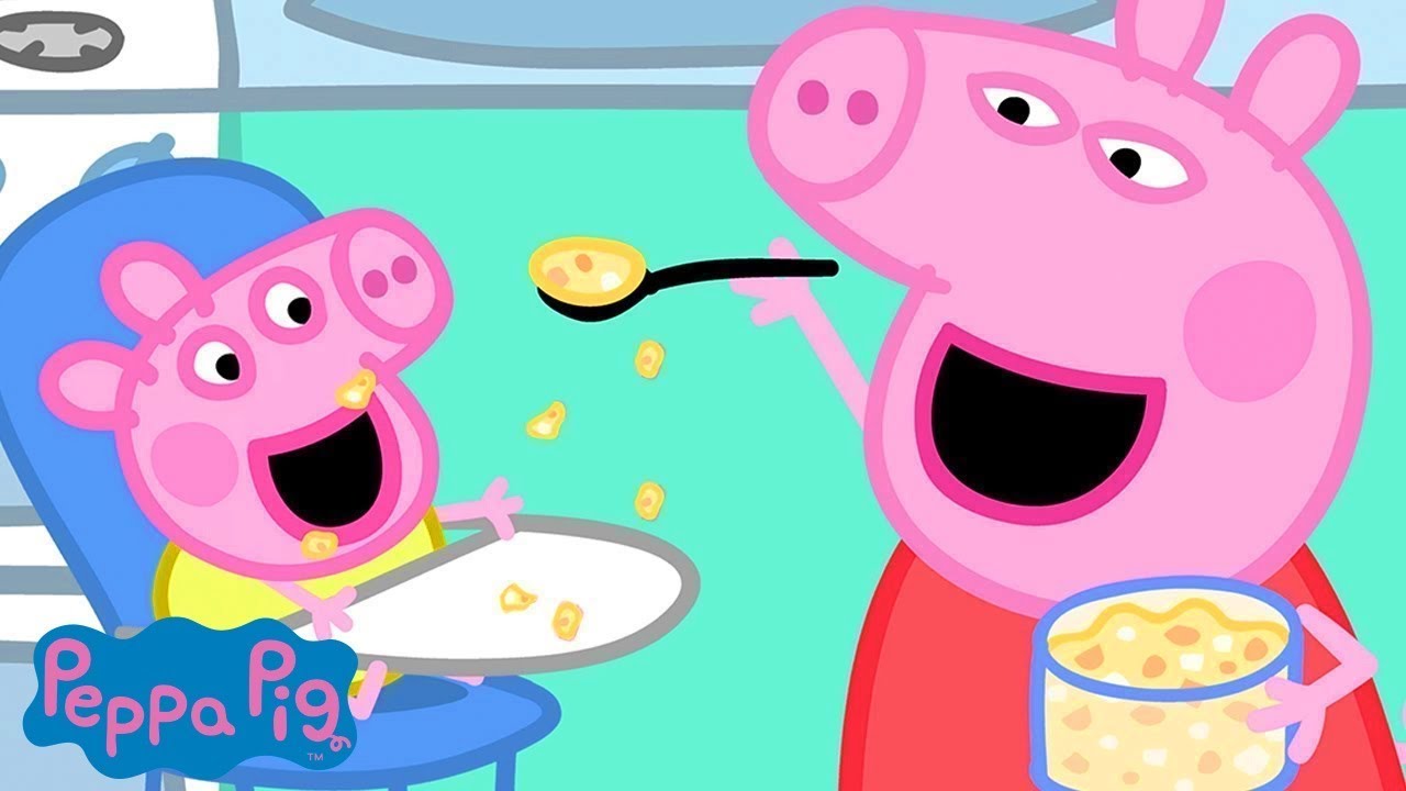 Peppa Pig Looks After The Baby | Videos for Kids | Mini Movie | Peppa Pig Asia