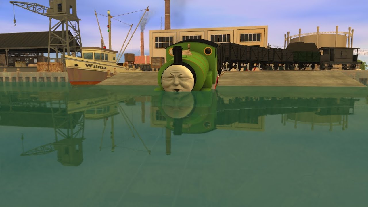 Percy Takes the Plunge (Trainz Remake)