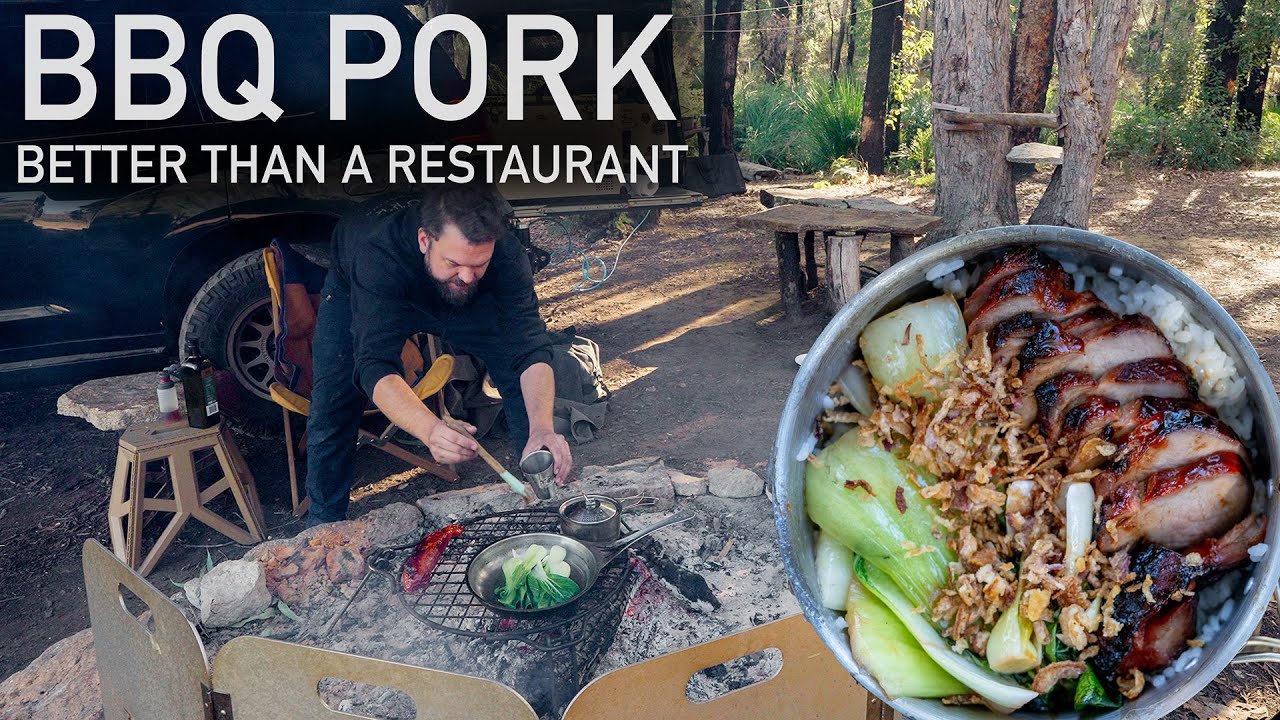 PERFECT Chinese BBQ Pork on FIRE