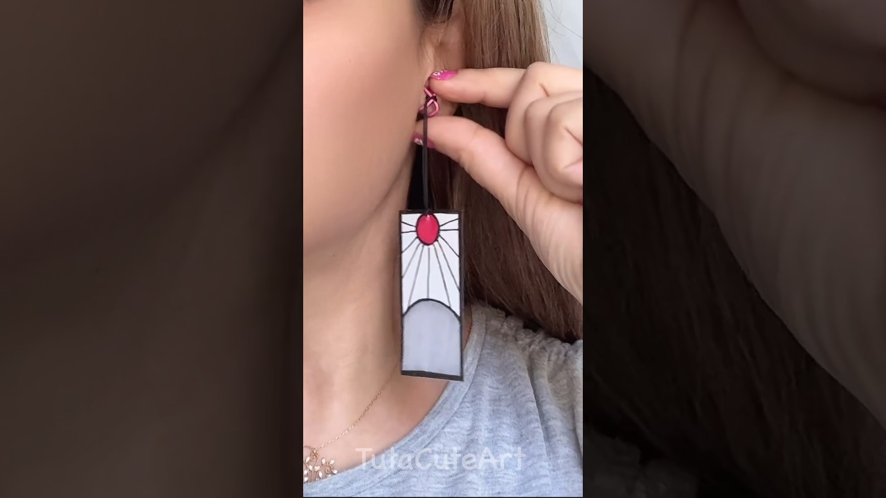 Perfect gift idea for demon slayer fans ✨ Tanjiro earrings
