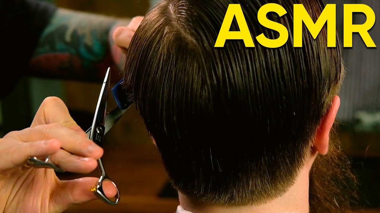 Perfect Scissors Only Haircut For Perfect Sleep!💈 ASMR BARBER