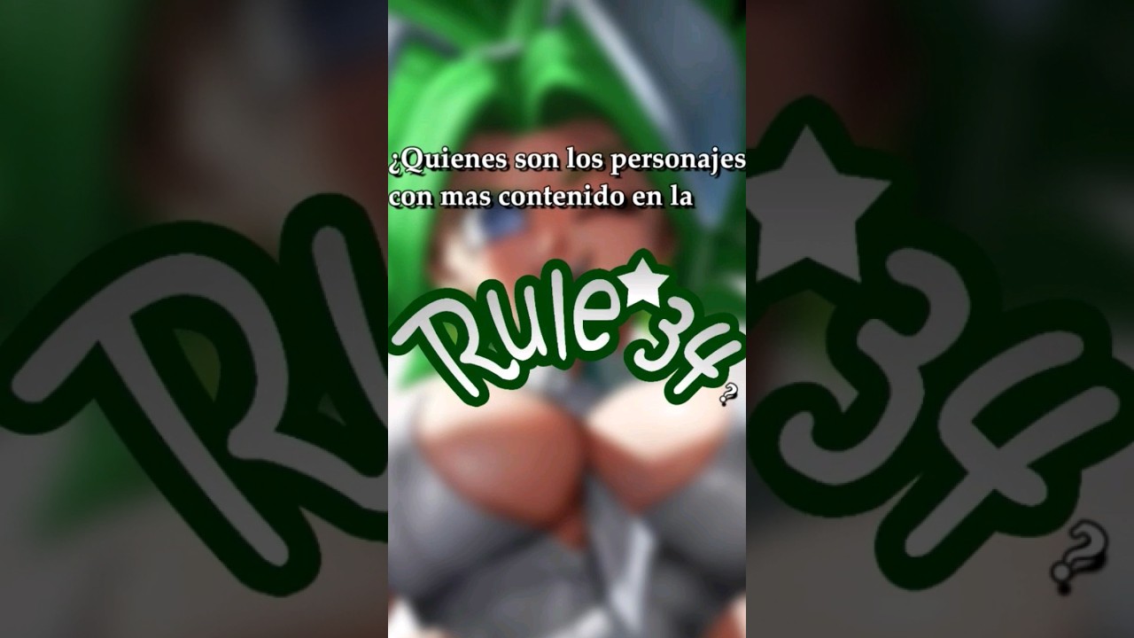 PERSONAJES con MÁS contenido en la R34 #shorts #curiosidades #sabiasque #cosasquenosabias