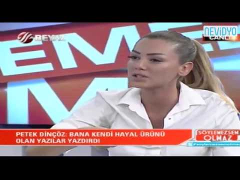 Petek Dinçöz - Bana porno kasetle şantaj yaptı