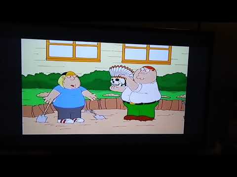 Peter finds the skull