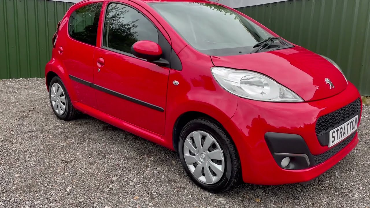 Peugeot 107 1.0 Active 5 Door For Sale @strattoncarcompany Uckfield East Sussex