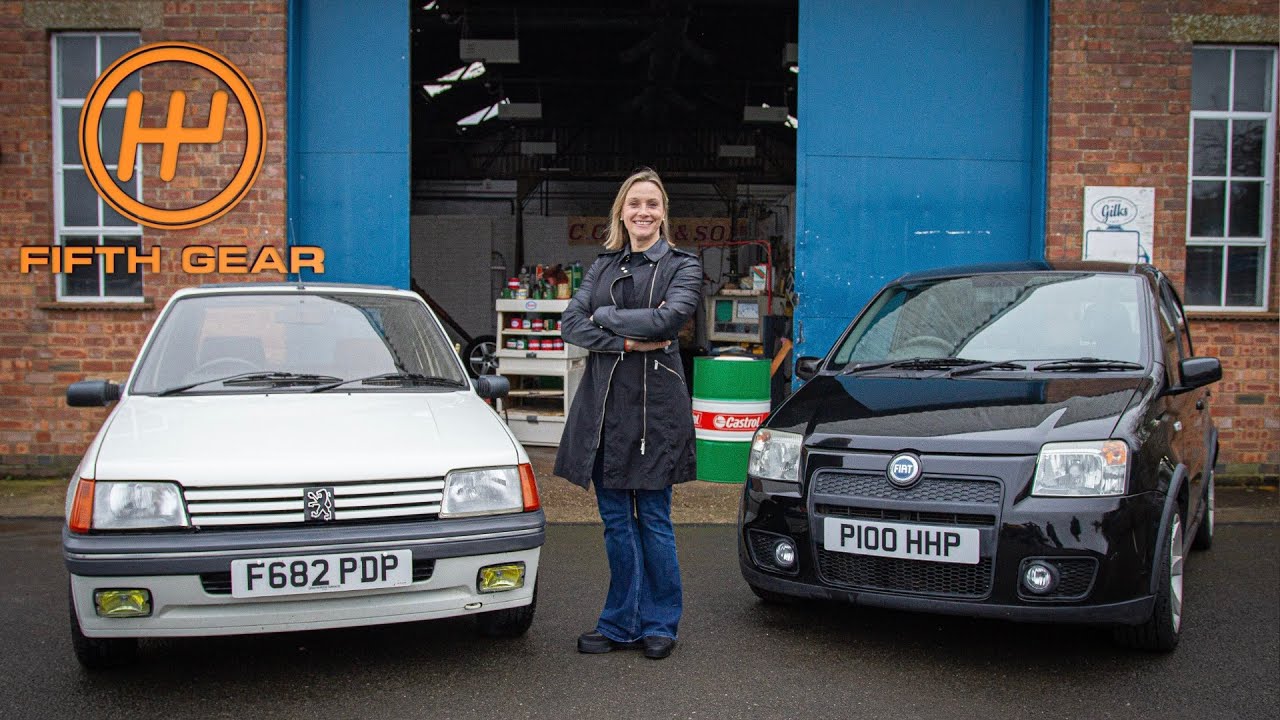 Peugeot 205 XS / Panda 100HP - Second Hand Heroes: Warm hatches | Fifth Gear