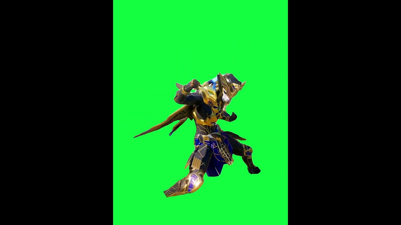 Pharoh-X-Suit green screen. pubg green screen