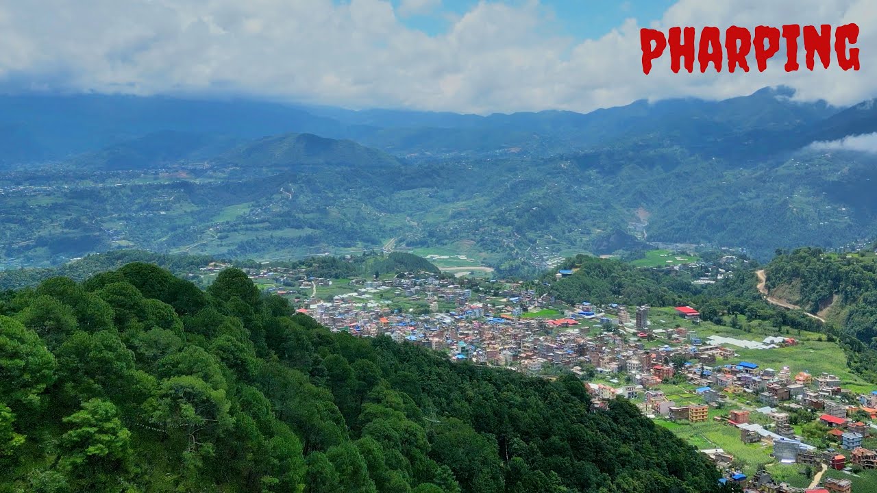 Pharping Bazar Nepal | Drone Footage