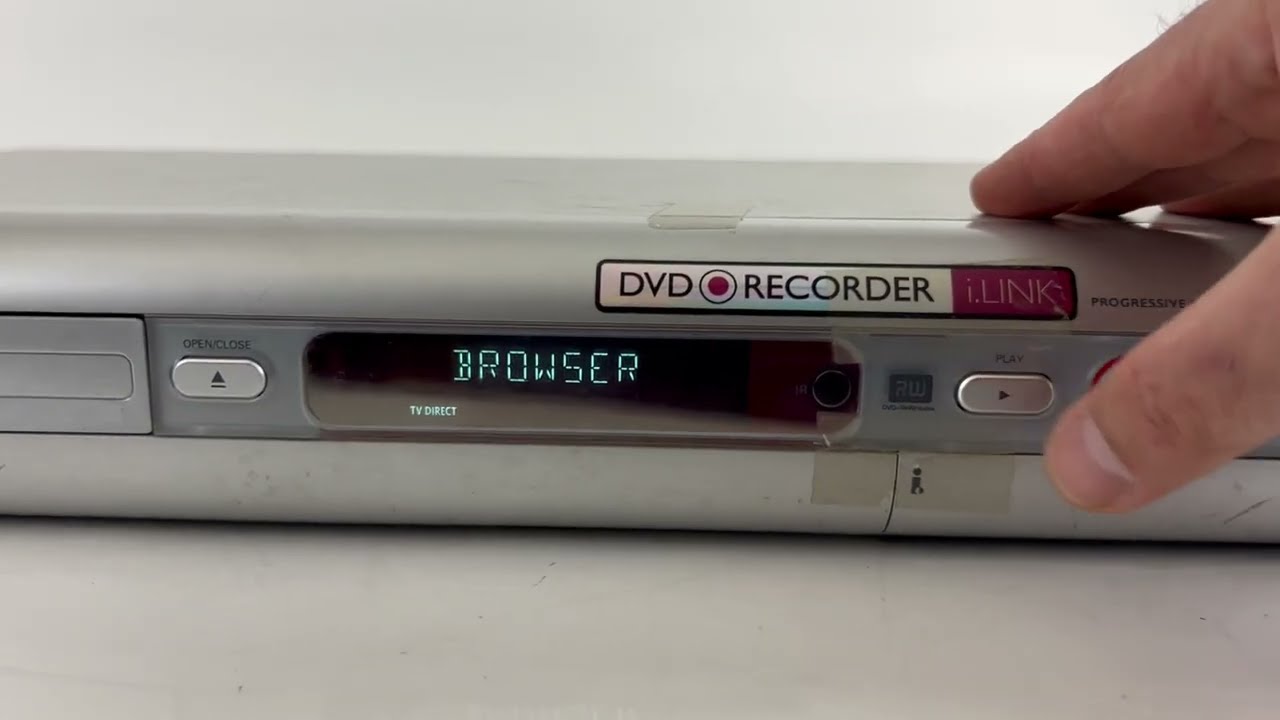 Phillips DVD Recorder/Player DVDR 615