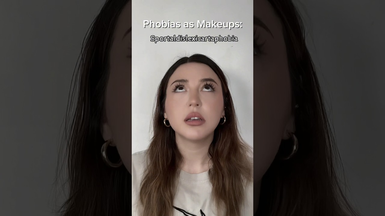 Phobias as makeups: Sportaldislexicartaphobia 🖼️👀