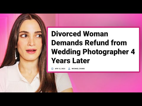 Photographer Reacts To CRAZY Bride Demand