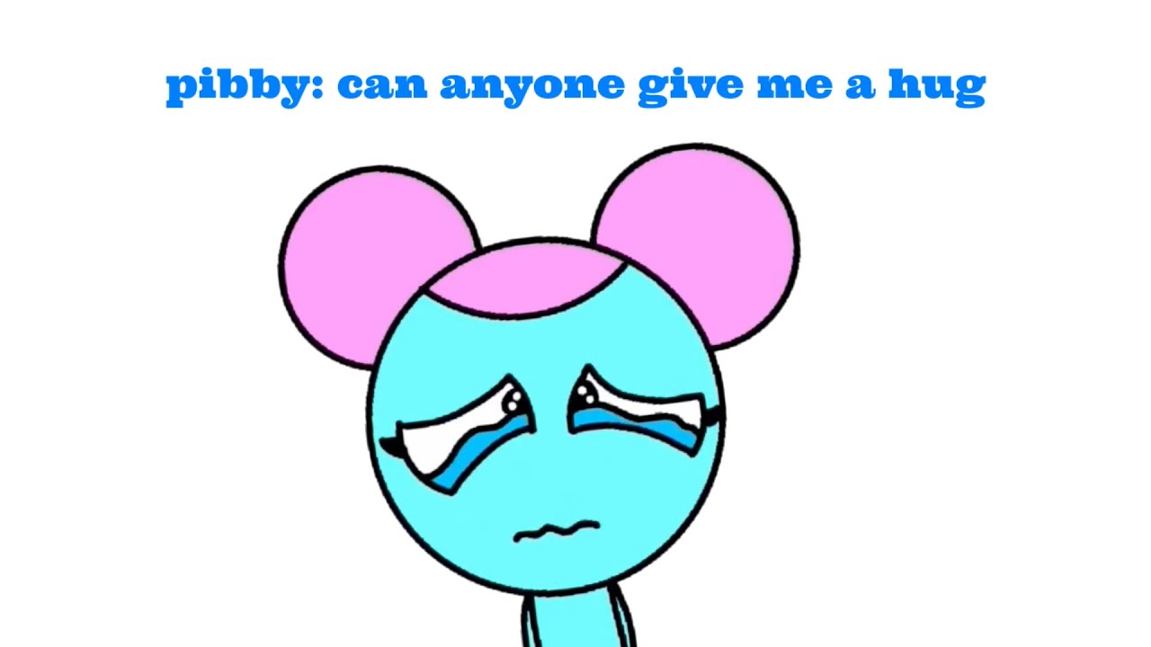 pibby and meggy crying