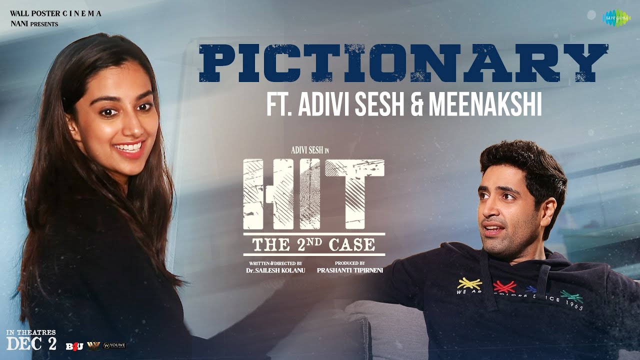 Pictionary ft. Adivi Sesh & Meenakshi | Wall Poster Cinema