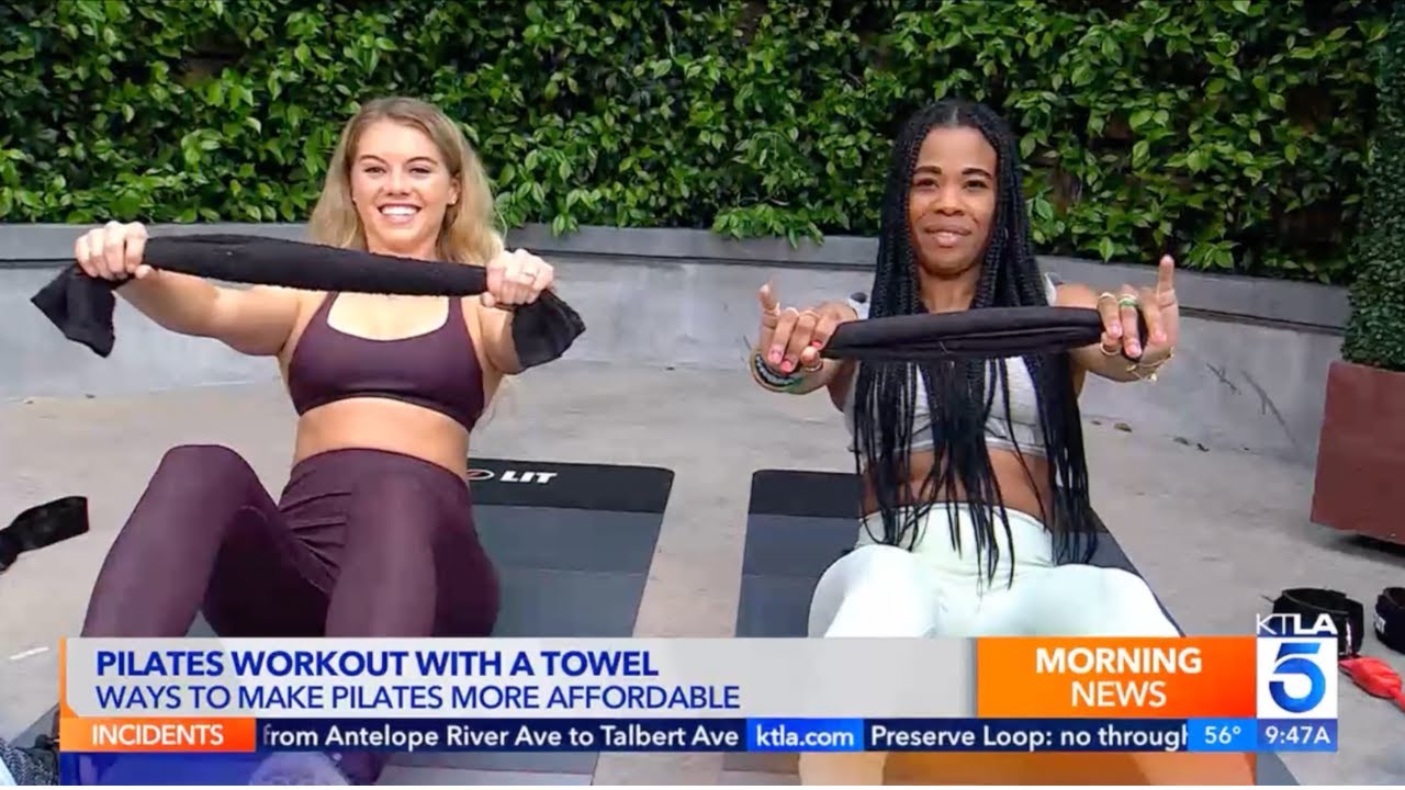 Pilates On Demand Featured In News | KTLA