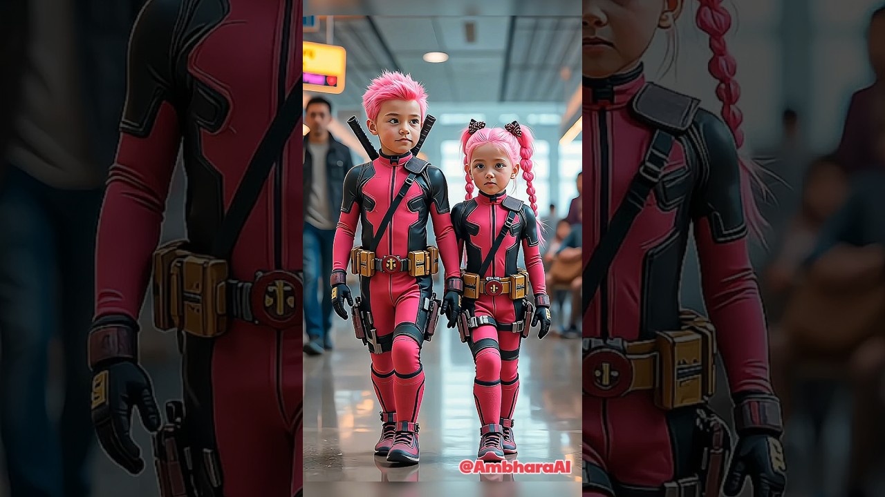 Pink Deadpool Growth#shorts #marvel #deadpool