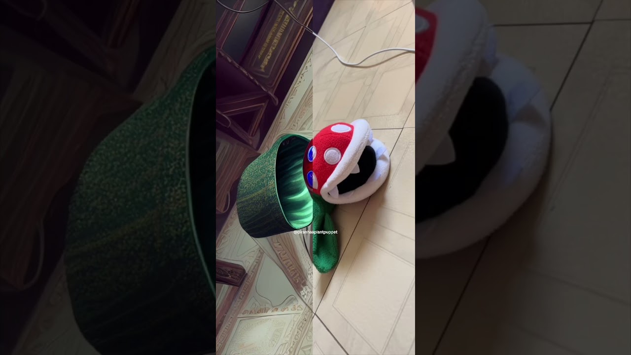 Piranhaa Plant turned Harry Potter ai style 🤯 #shorts