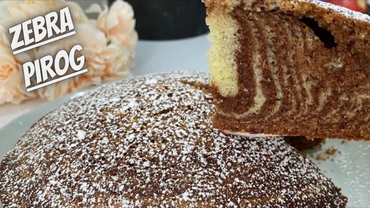PIROG “ZEBRA” ♨️ MIKSERSIZ ✅