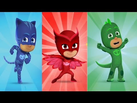 PJ Masks Hero Training - Disney Junior Catboy Gekko Owlette Training Game For Kids
