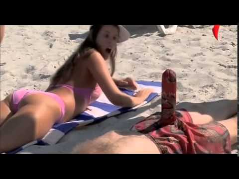 Plajdaki penis şakası