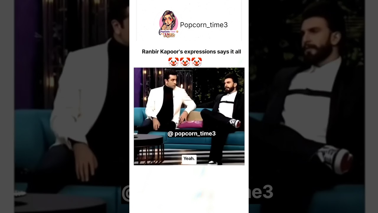 Playboy Ranbir 🤡🤡 #ranveersingh #bollywood #koffeewithkaran #ranbirkapoor
