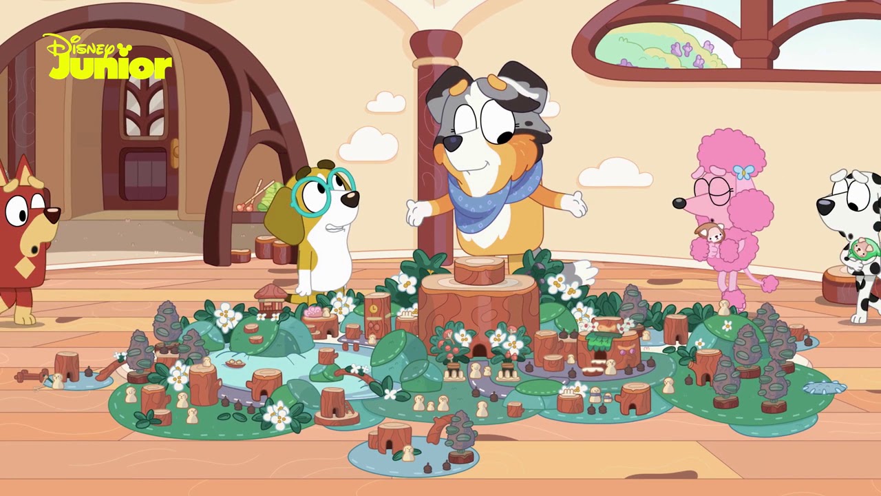 Playdate Playtime 🤩 | Bluey 💙 | Disney Junior Arabia
