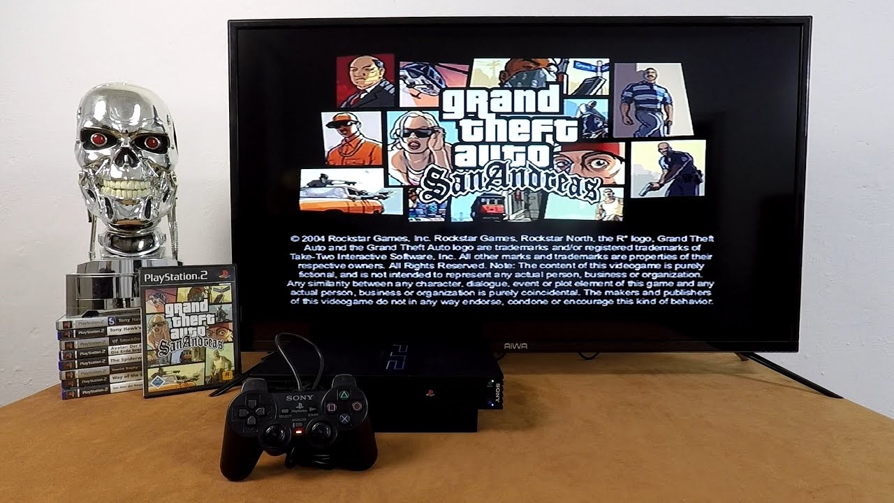Playstation 2 - GTA Grand Theft Auto San Andreas (part 1 of 4)