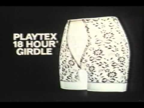 Playtex 18 Hour Girdle Vintage British TV Commerical