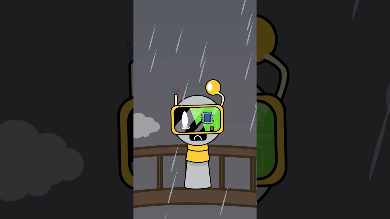 Please Fun Bot don’t do this!! 😭 Full episode in related 👆 Incredibox Sprunki animation meme #shorts