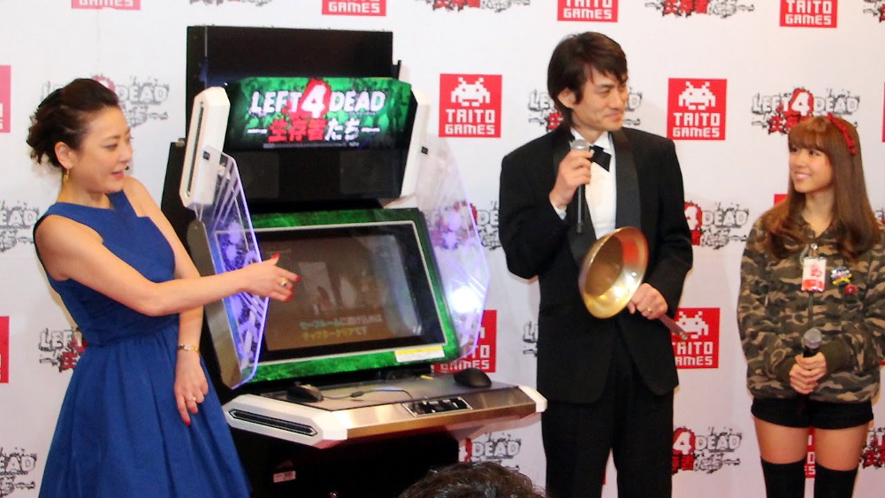 西川史子、イケメンPに質問「お金は持ってるんですかね？」　アーケードゲーム「LEFT 4 DEAD －生存者たち－」稼働記念イベント2