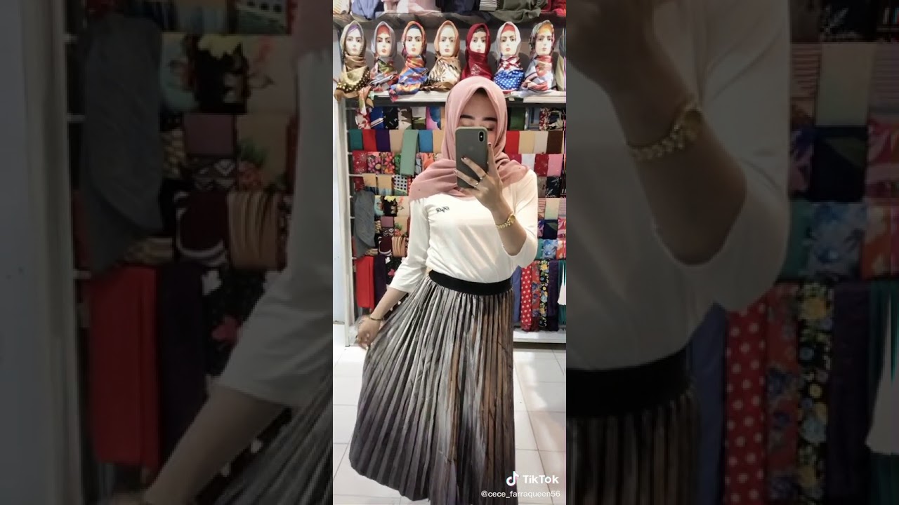 Plisket bludru - tiktok