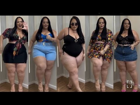 Plus size outfit idess 💡 Curvy Women Bikini 👙 🍑