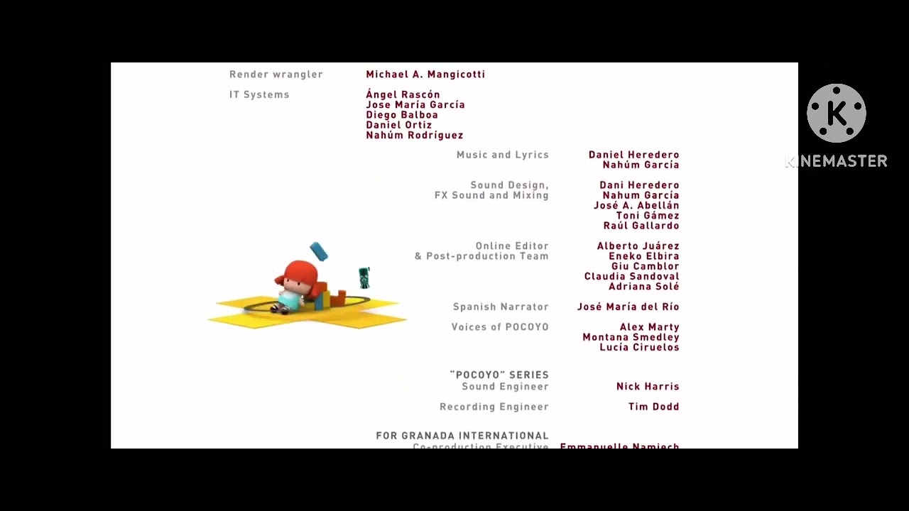 Pocoyo Credits (2010)