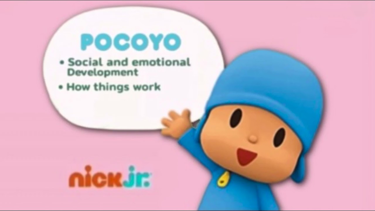 Pocoyo curriculum board 2013 rare