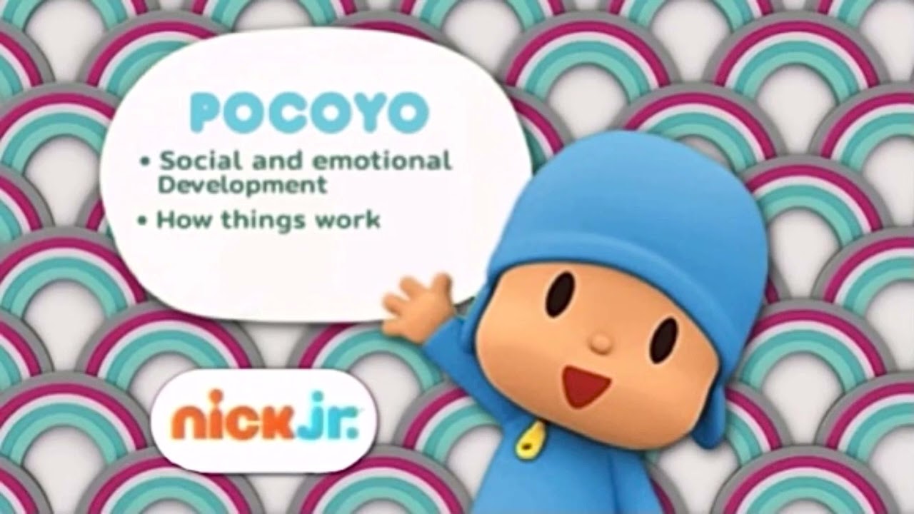 Pocoyo curriculum board 2013 RARE