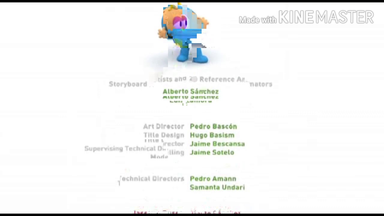 Pocoyo Ending Credits in POCOYO in ENGLISH - Dance Off! - Full Episodes