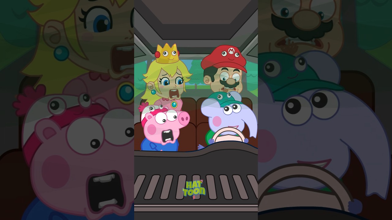 Poison Gas From Edmond Elephant #funnycartoon #memeanimation #peppapig #mario