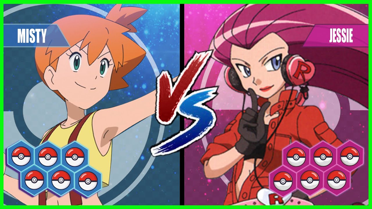 Pokemon Battle Pedia: Misty Vs Jessie (Team Rocket)