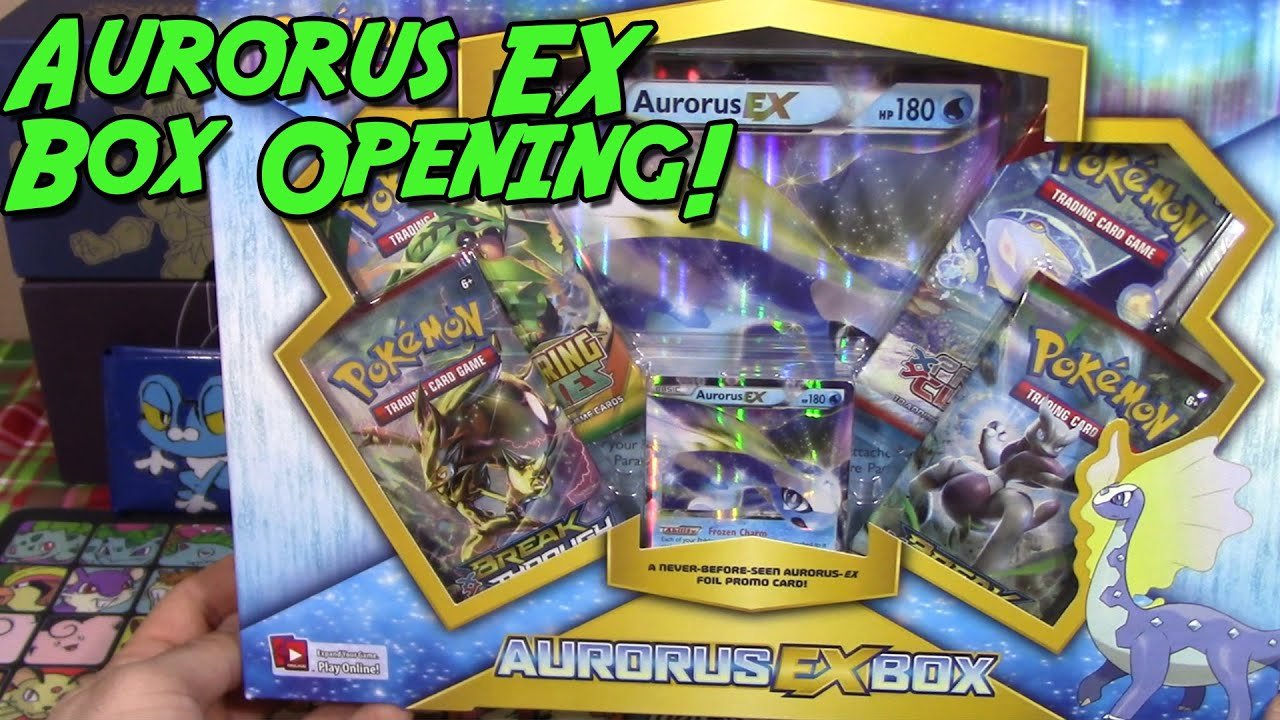 Pokemon Cards - Opening an EARLY Aurorus EX Box!