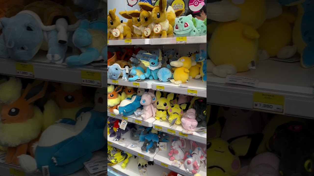 Pokemon Center Lalaport Tokyo-Bay (ポケモンセンターららぽーと東京ベイ)船橋,千葉日本 #shorts