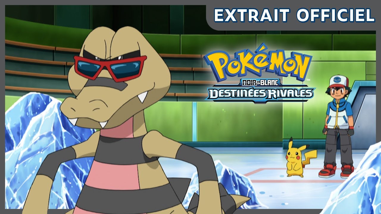 Polagriffe contre Escroco I Pokémon : Noir & Blanc – Destinées Rivales I Extrait officiel