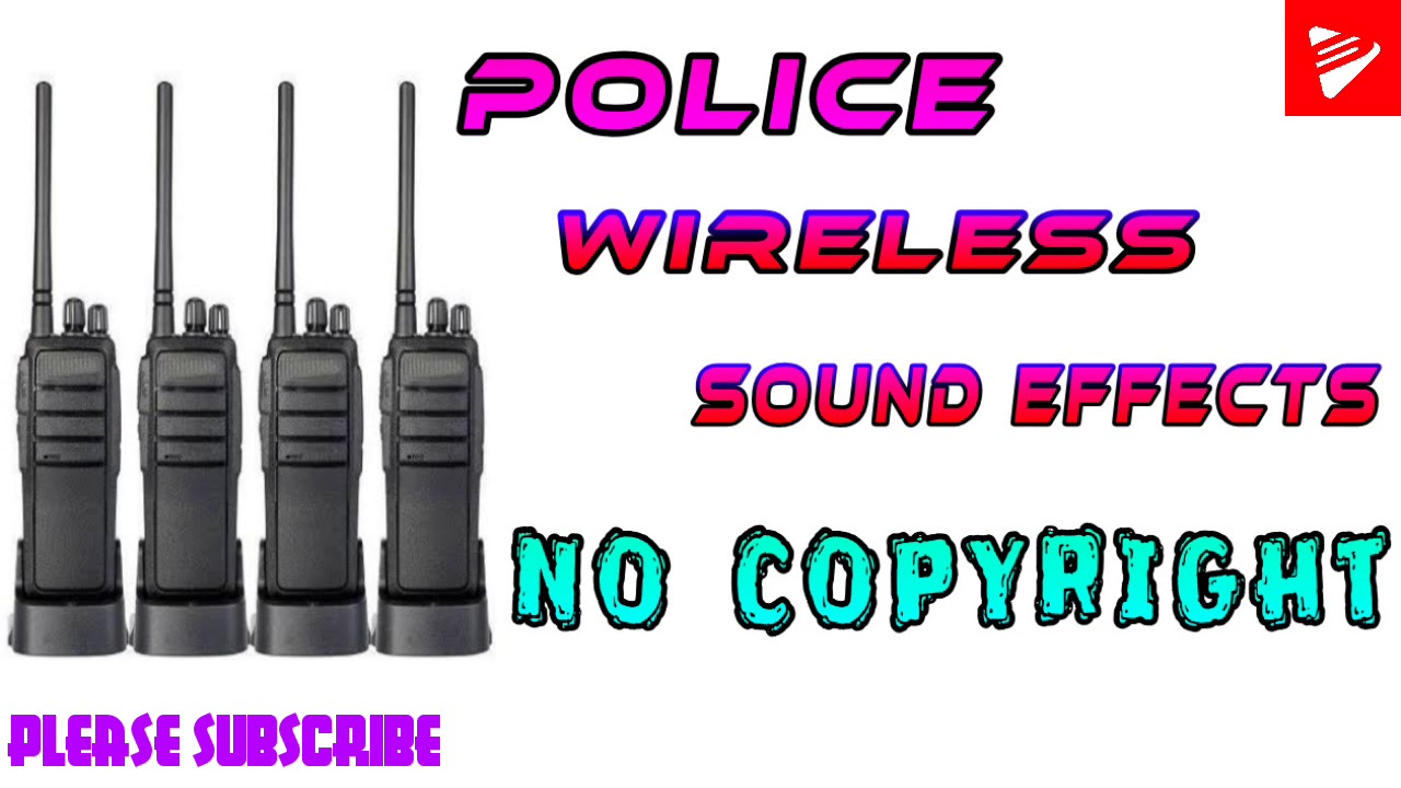 Police wireless sound [ no copyright ]