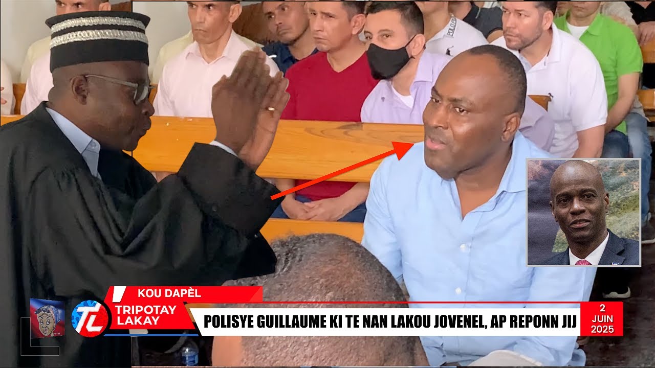 Polisye Ronald Gerrrier Te La Lè yo tap touye Prez. Jovenel,  Men Li Pa Tire Yon Bal, jij yo fache
