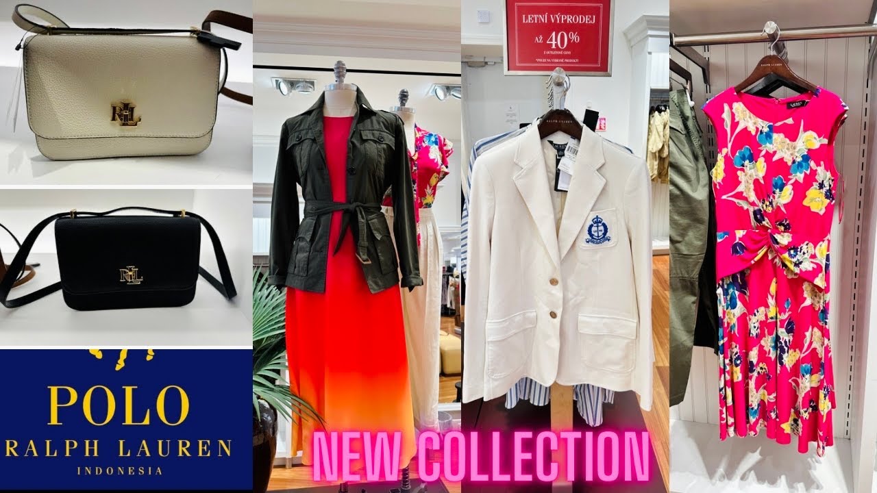 Polo Ralph Lauren New Best Woman’s Collection clothes 2023/Shopping