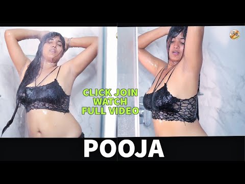 POOJA | SHOWER SHOOT CONCEPT | BONG BEAUTY | SAREE LOVER